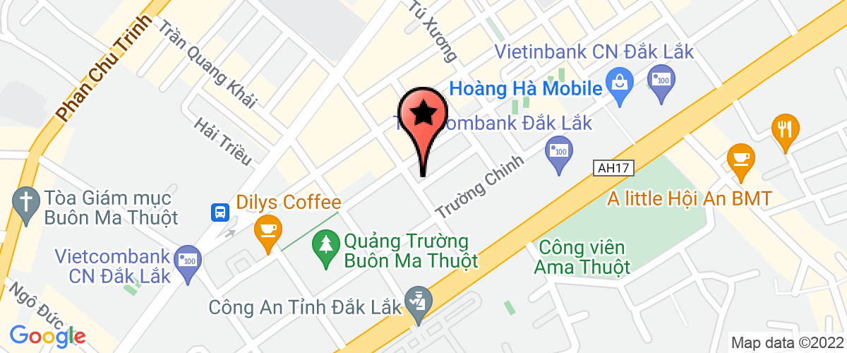 Bản đồ đến địa chỉ Công Ty Trách Nhiệm Hữu Hạn Ath Ban Mê
