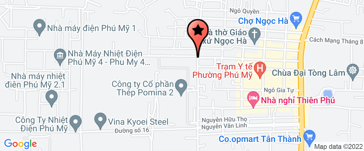 Bản đồ đến địa chỉ Công Ty TNHH TM DV Kim Khí Quang Huy