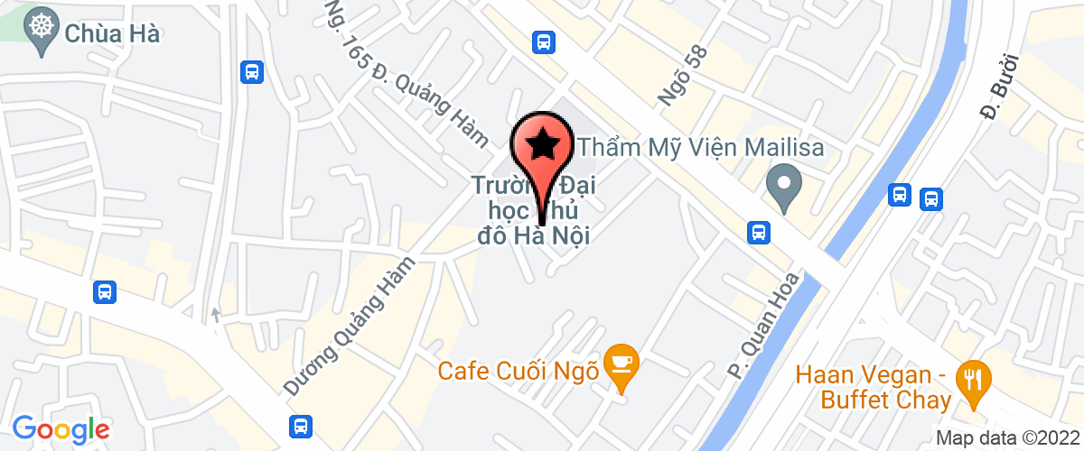 Bản đồ đến địa chỉ Công Ty TNHH Thời Trang Hùng Anh