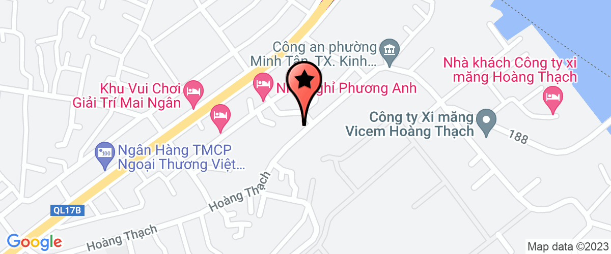 Bản đồ đến địa chỉ Chi Nhánh Tại Hải Dương Công Ty TNHH Thương Mại Dịch Vụ Du Lịch Quốc Tế Thành Đạt