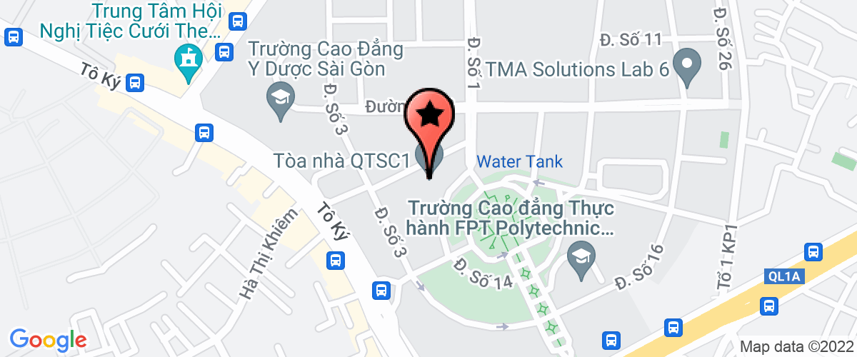 Bản đồ đến địa chỉ Công Ty TNHH Đầu Tư Và Phát Triển Công Nghệ Nam Minh