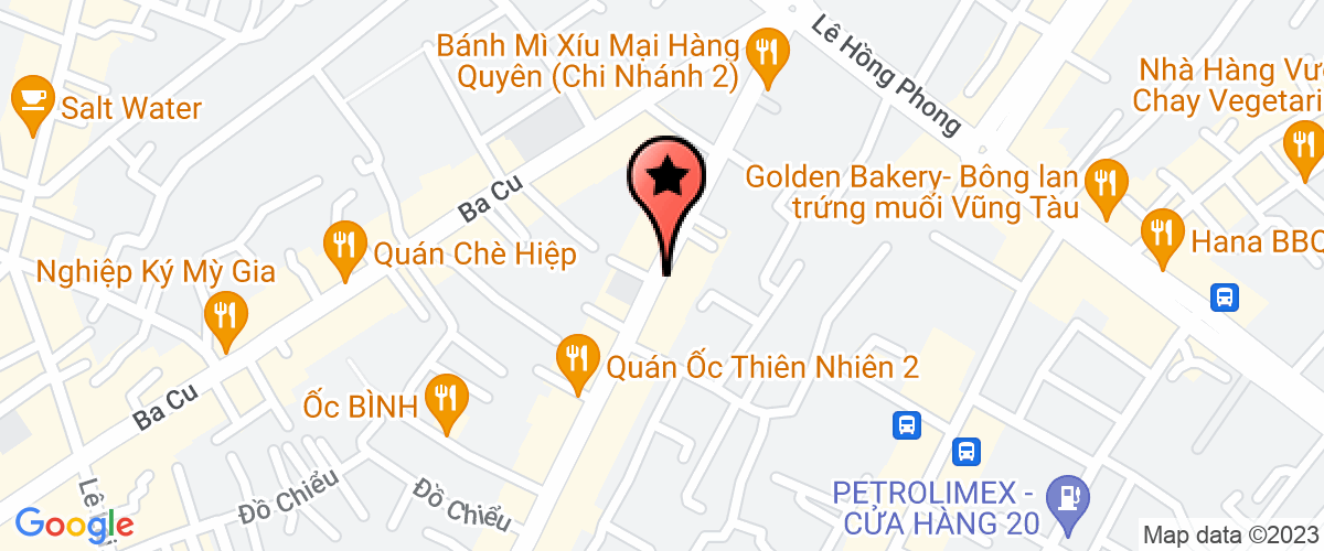 Bản đồ đến địa chỉ Công Ty Trách Nhiệm Hữu Hạn Vi Va Vũng Tàu
