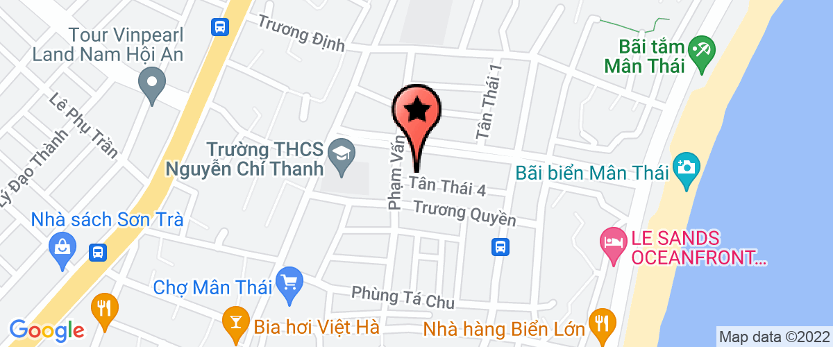 Bản đồ đến địa chỉ Công Ty TNHH Trung Nghĩa Đà Nẵng