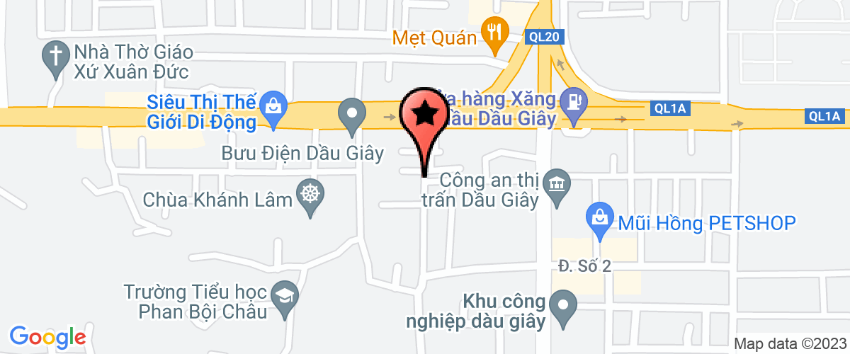 Bản đồ đến địa chỉ Công Ty TNHH Một Thành Viên Suất ăn Công Nghiệp Mỹ Phúc
