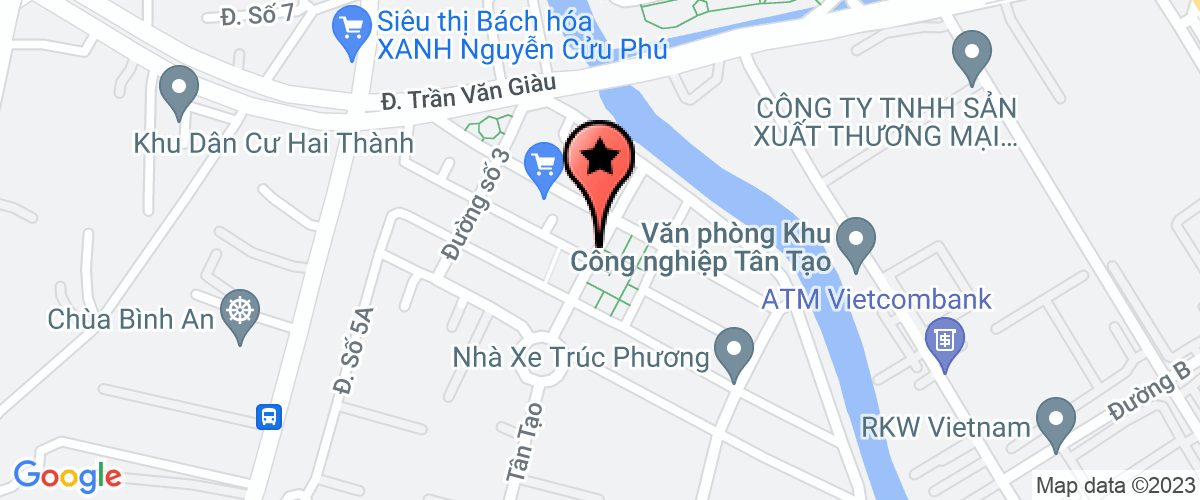 Bản đồ đến địa chỉ Công Ty TNHH Thương Mại Dịch Vụ Cung Cấp Thông Tin Bình Minh