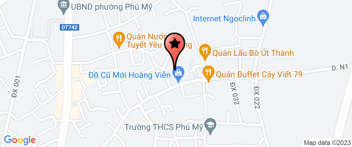 Bản đồ đến địa chỉ Công Ty TNHH Một Thành Viên Thương Mại Hảo Vũ