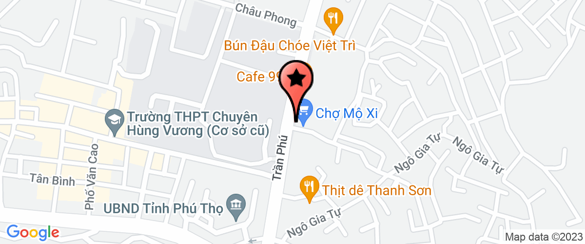 Bản đồ đến địa chỉ Chi Nhánh Công Ty Cổ Phần Cấp Nước Phú Thọ - Trung Tâm Kiểm Định Đồng Hồ Đo Nước Lạnh