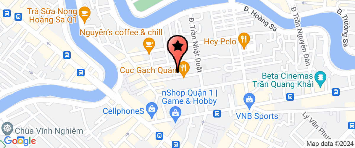 Bản đồ đến địa chỉ Công Ty TNHH Vinaplace