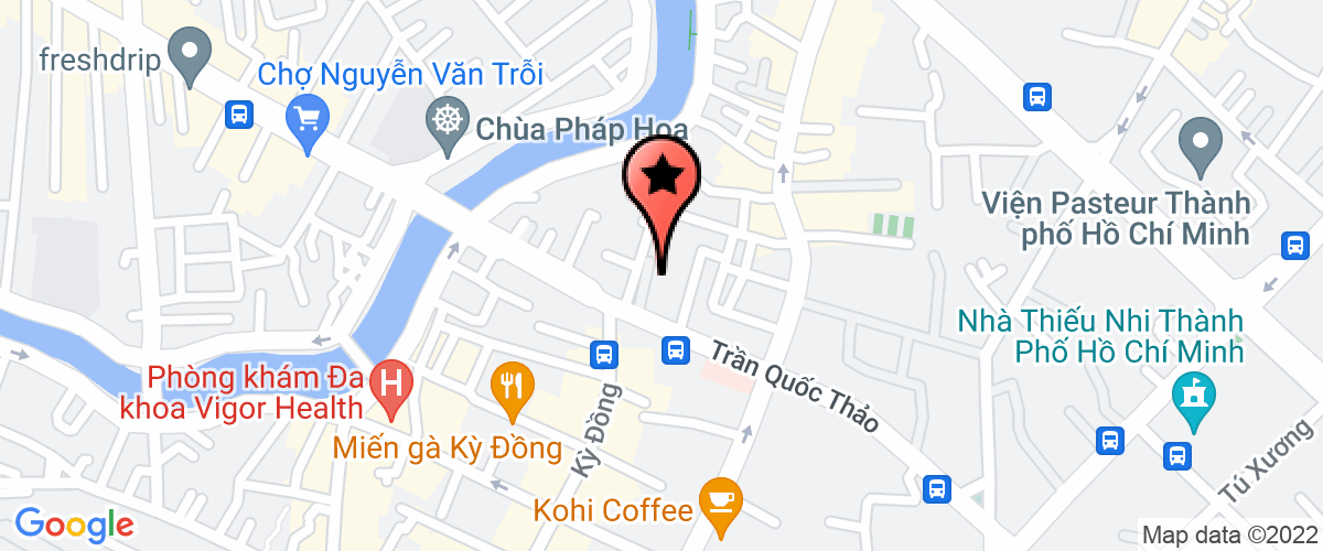 Bản đồ đến địa chỉ Công Ty Cổ Phần Y Dược Phẩm Việt Nam (Cpv)