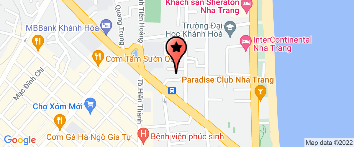 Bản đồ đến địa chỉ Phòng Lao động - Thương binh và Xã hội thành phố Nha Trang