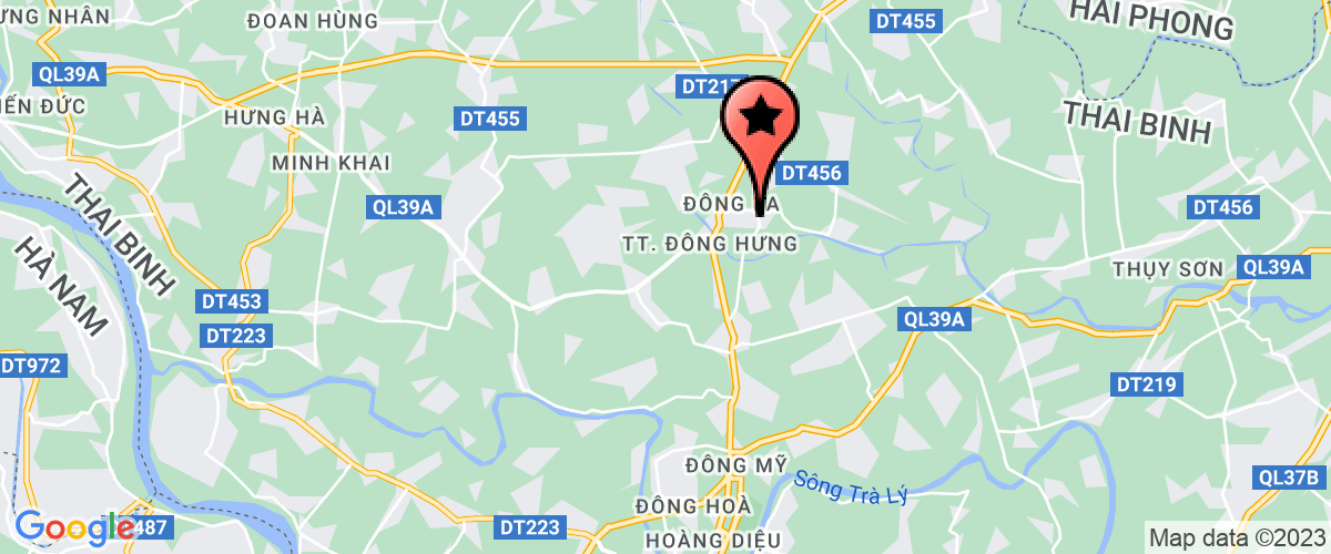 Bản đồ đến địa chỉ Chi Nhánh Công Ty Cổ Phần Lương Thực Sông Hồng Tại Đông Hưng