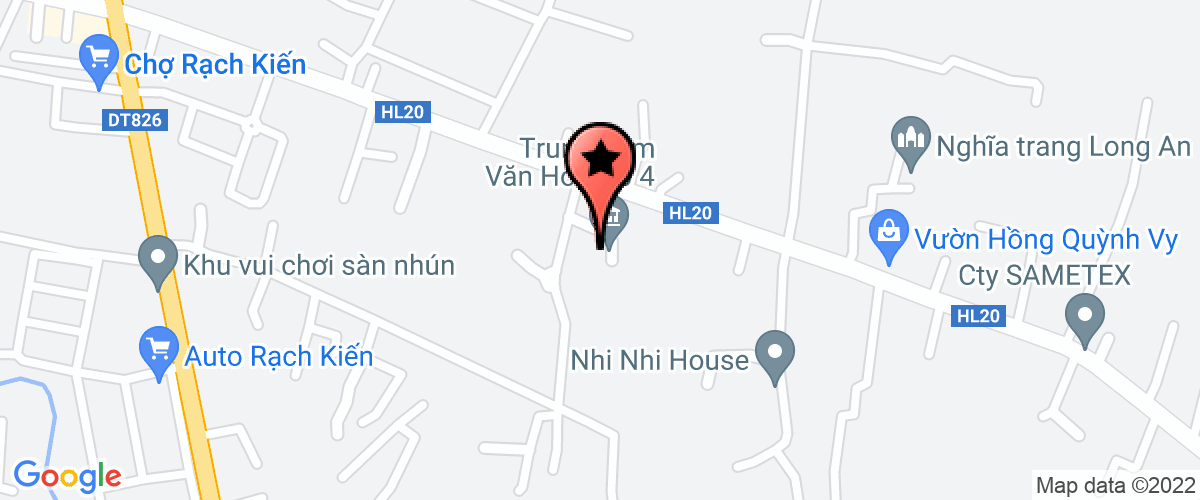 Bản đồ đến địa chỉ Công Ty TNHH Chung Dũng