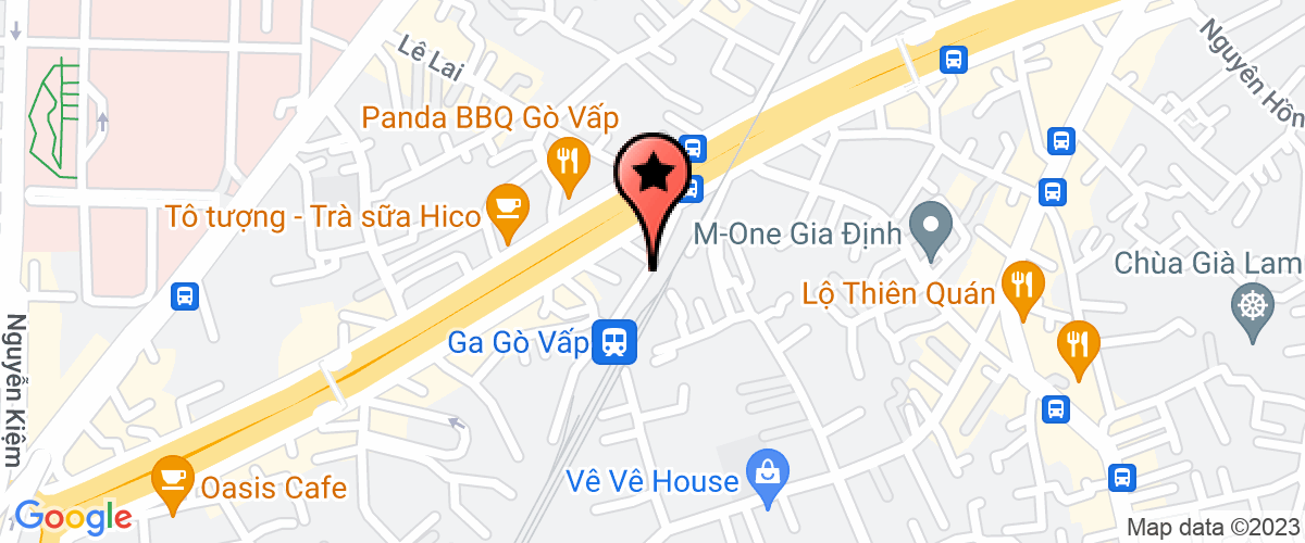 Bản đồ đến địa chỉ Xí Nghiệp Vận Tải Đường Sắt Sài Gòn