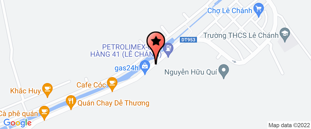 Bản đồ đến địa chỉ Công Ty TNHH Thương Mại Dịch Vụ Xuất Nhập Khẩu Cát Hồng Đức